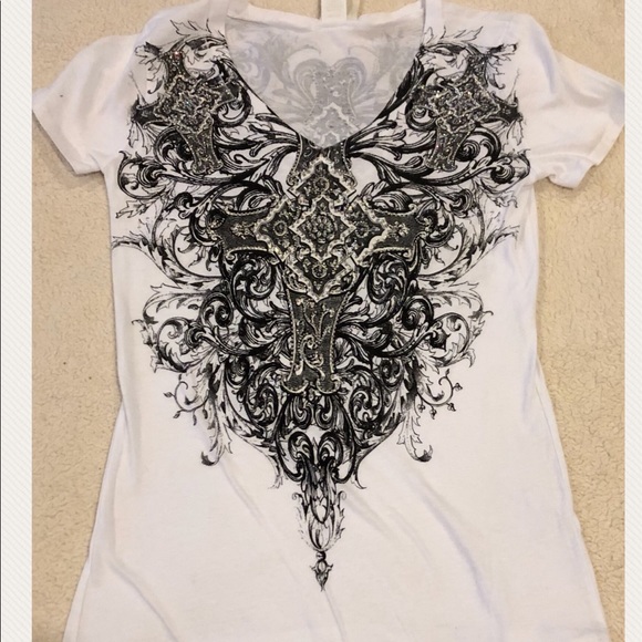 Vocal Tops - Vocal White Short Sleeve T-Shirt Vocal Tops - Vocal White Short Sleeve T-Shirt